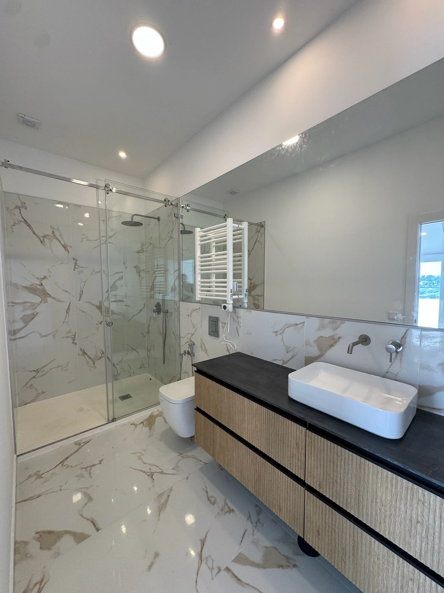 Marble Shower Room