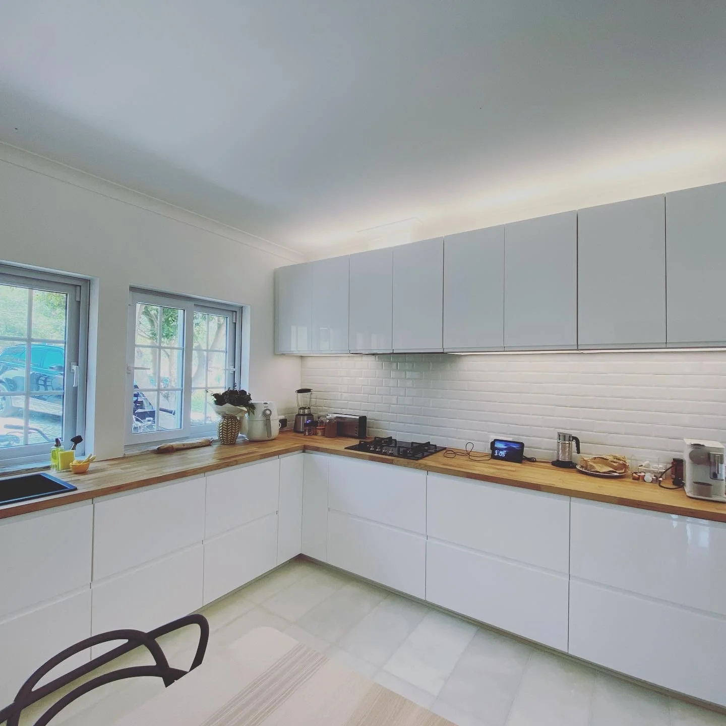 Modern White Kitchen